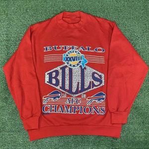 Buffalo Bills Super Bowl Xxviii Champions Afc Champions Sweatshirt